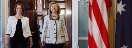 Gillard and Clinton: The pull of an old friendship