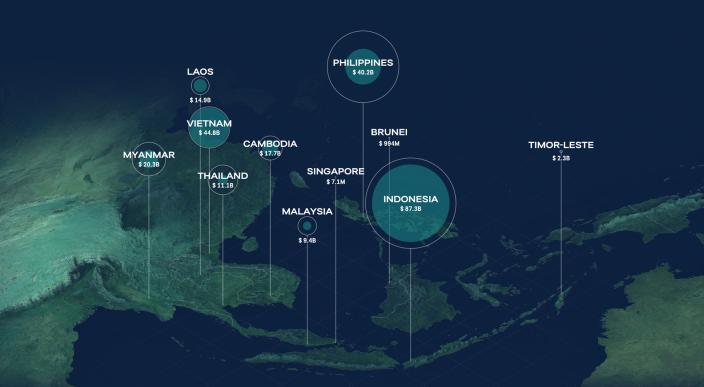 Southeast Asia Aid Map 2024