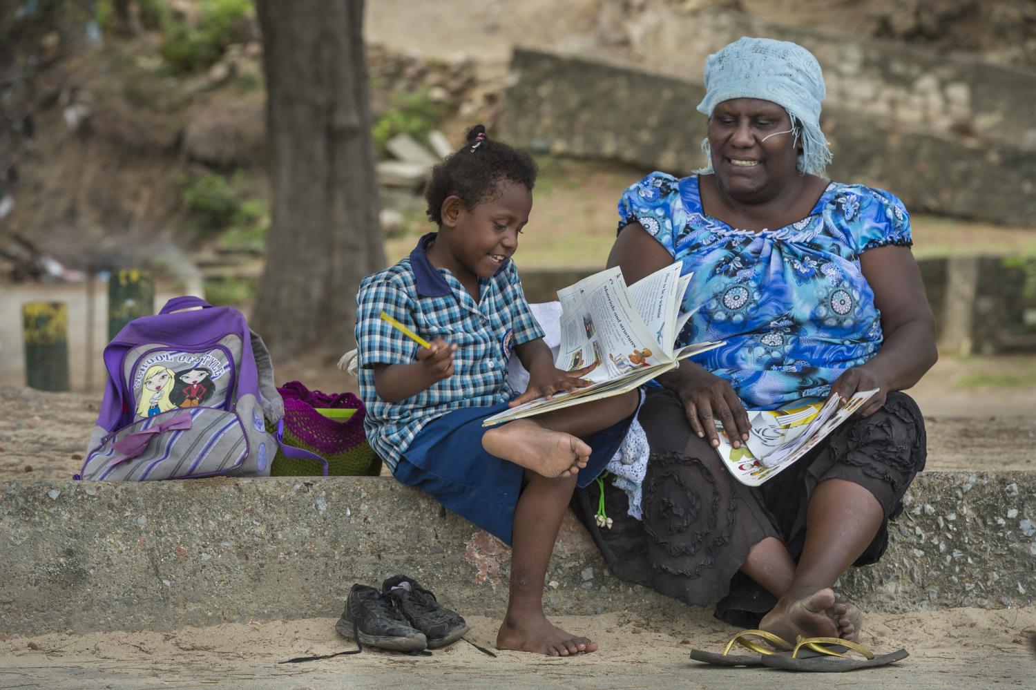 Pacific Islanders would rather more climate action to reduce emissions and alleviate the need to move, but current climate predictions are grim and options are needed (Marc Dozier/UN Women)