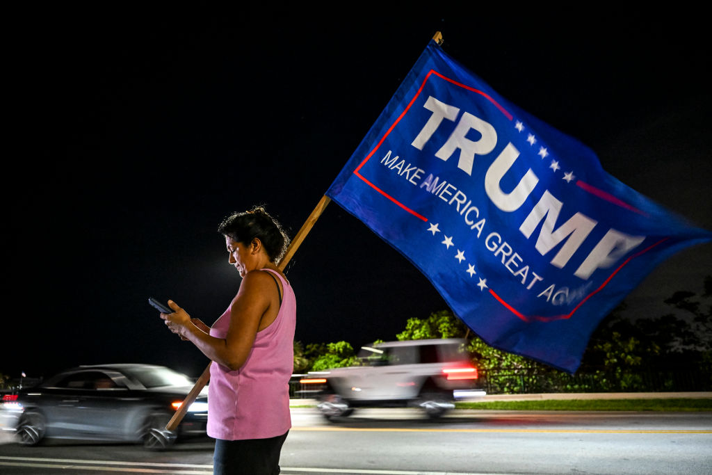 Polls suggest almost half of Americans believed that a second civil war was very likely in their lifetime (Chandan Khanna/AFP via Getty Images)