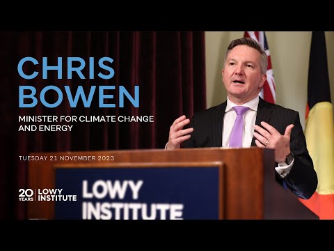 A global climate action address by the Minister for Climate Change and Energy, Hon Chris Bowen