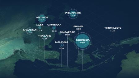 Southeast Asia Aid Map