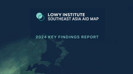 Southeast Asia Aid Map 2024 - Key Findings Report